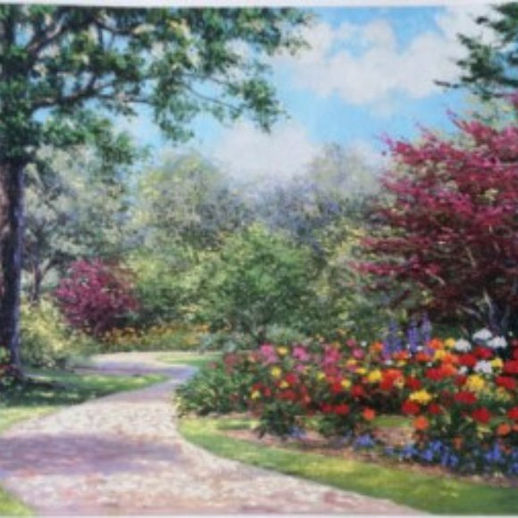 "Summer Enhancement"  by Shaefer/Miles Seriolithograph - Picture 7 of 7